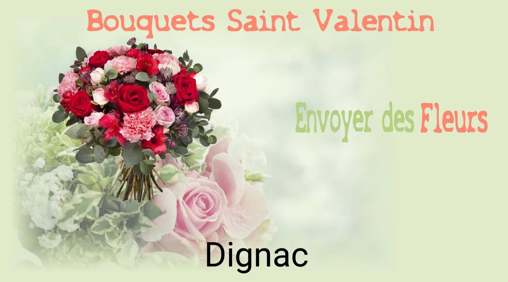 Roses de Saint-Valentin livrées à Dignac
